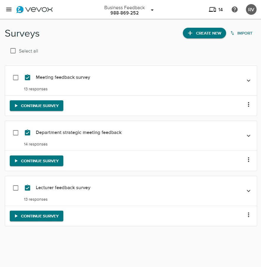 Delete respones from multiple surveys.gif