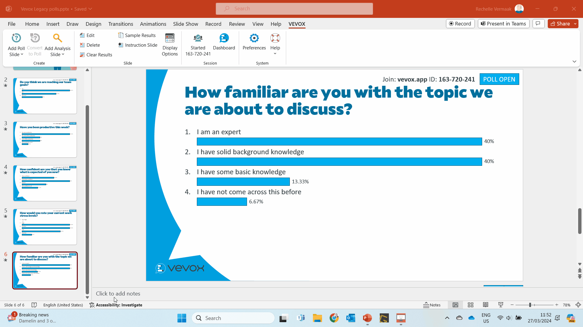 Legacy Dashboard polls are duplicated go to session .gif