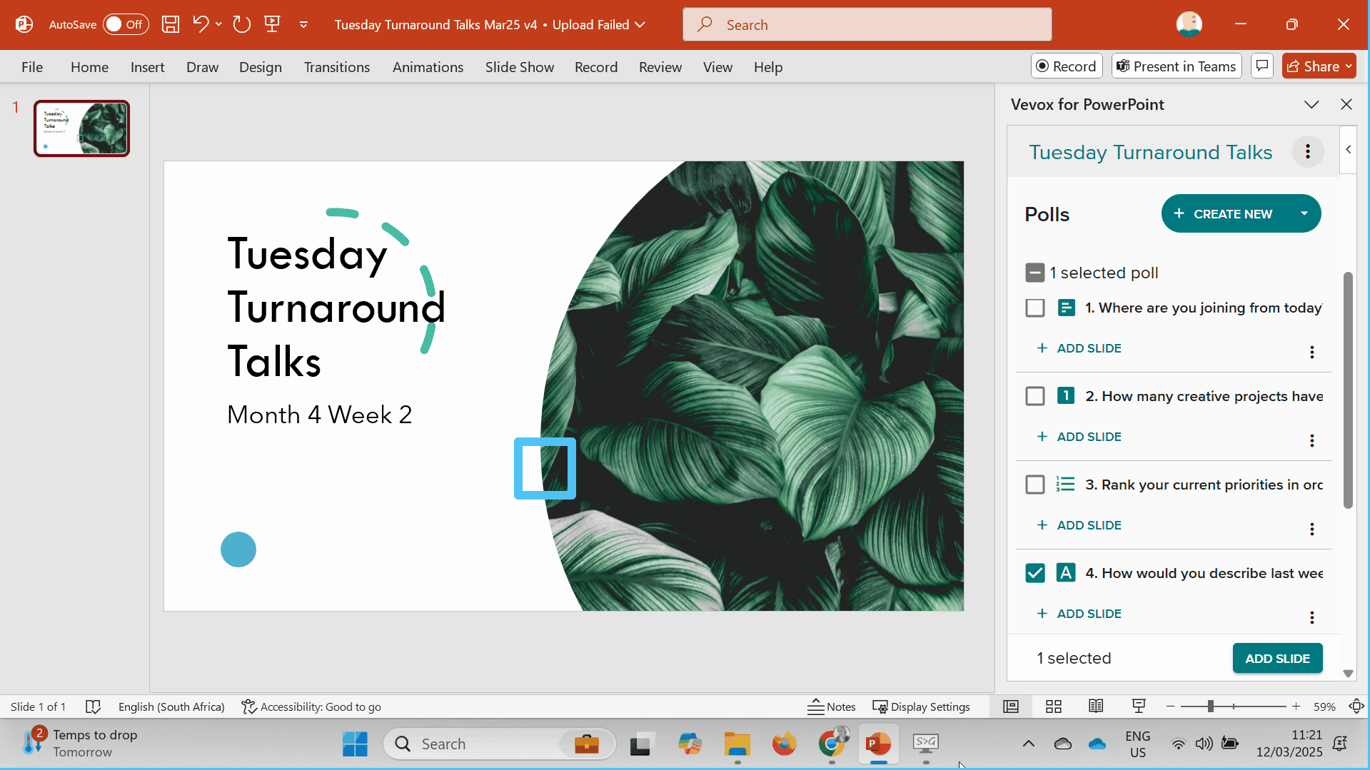 Adding individual slides to slide deck Tuesday Turnaround Final v2.gif