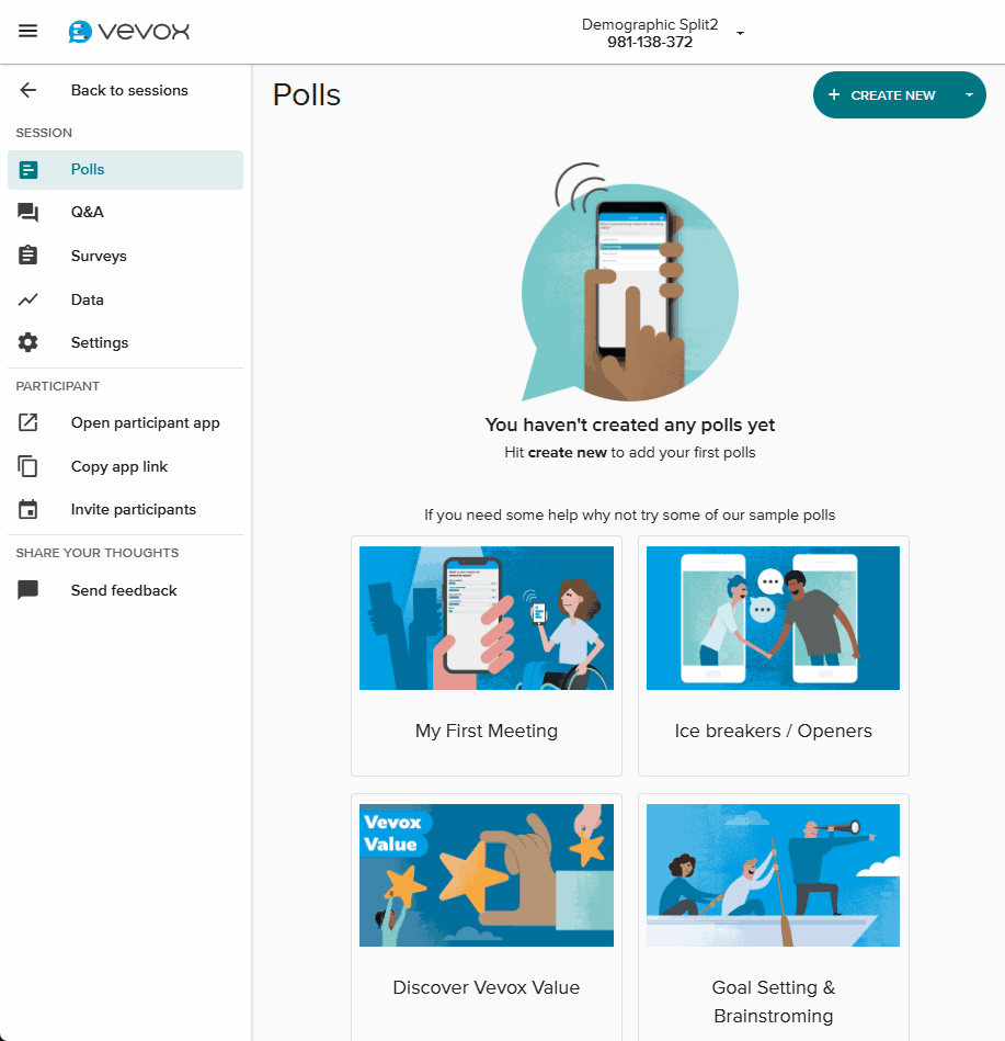 Create a demographic poll.gif