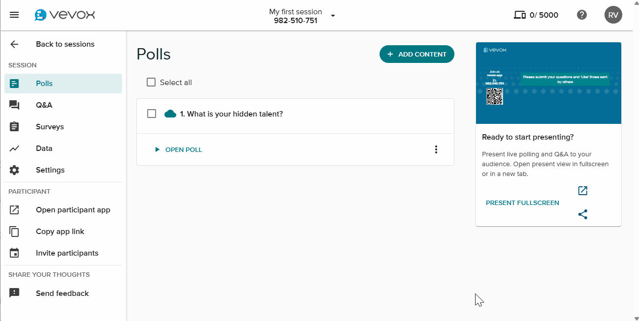 Turn on real time results for WC.gif