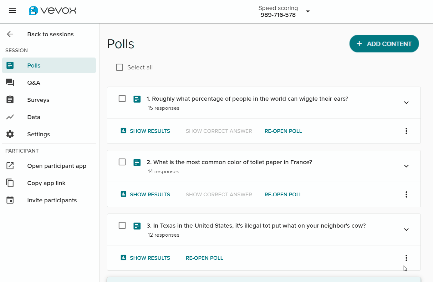 Delete multiple poll responses.gif