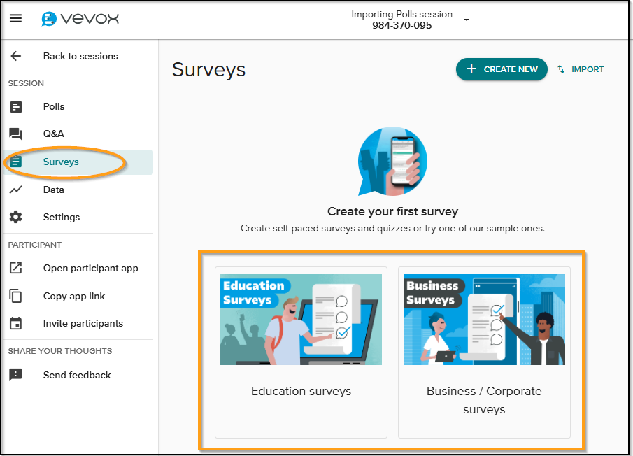Import polls into surveys.png
