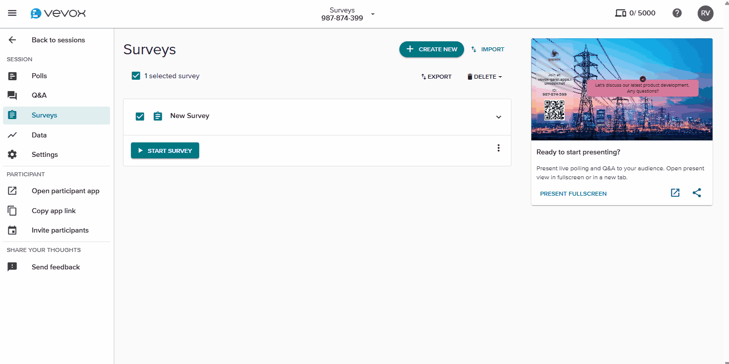 Question library in surveys.gif