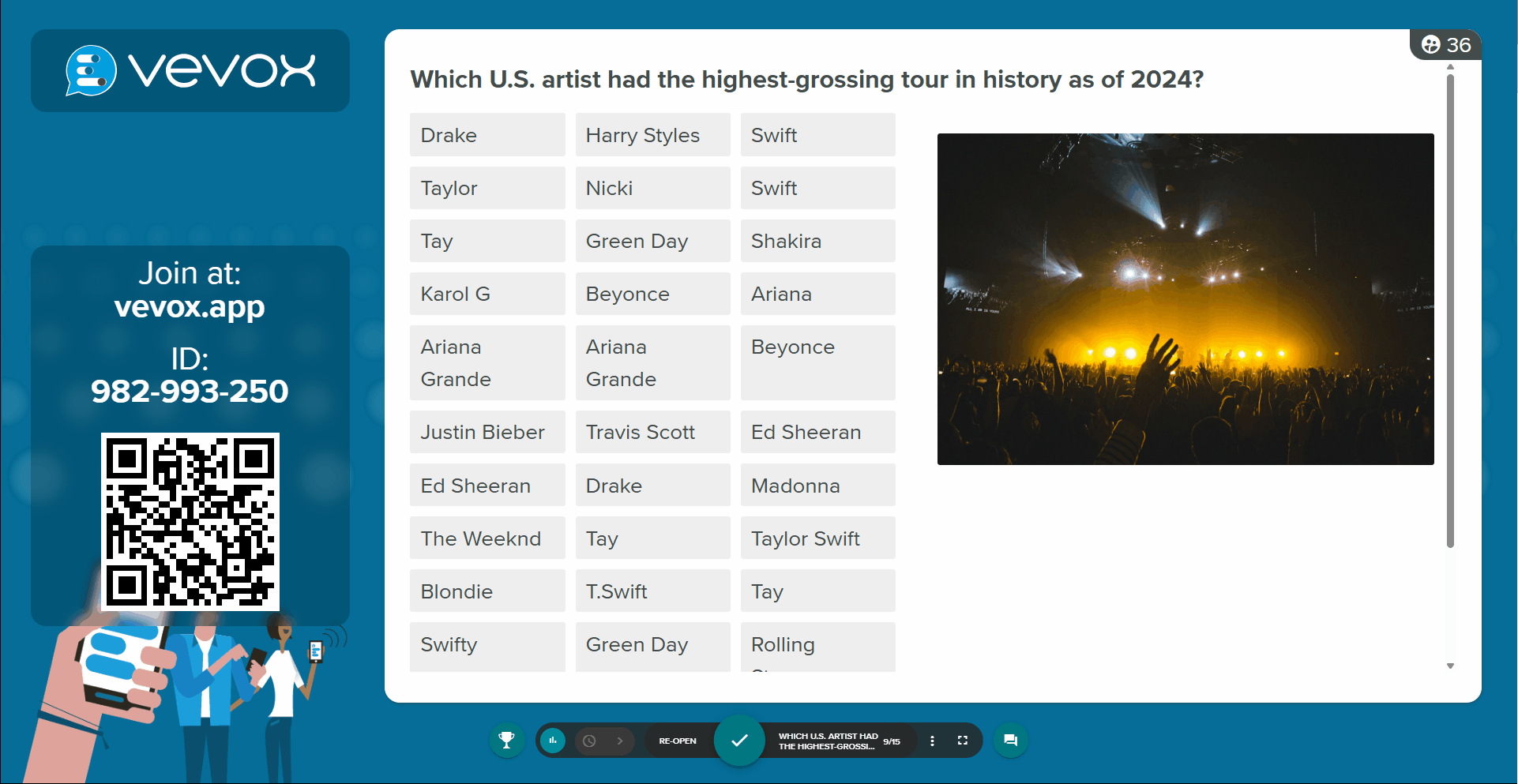 show Correct answer for text poll from control bar.gif