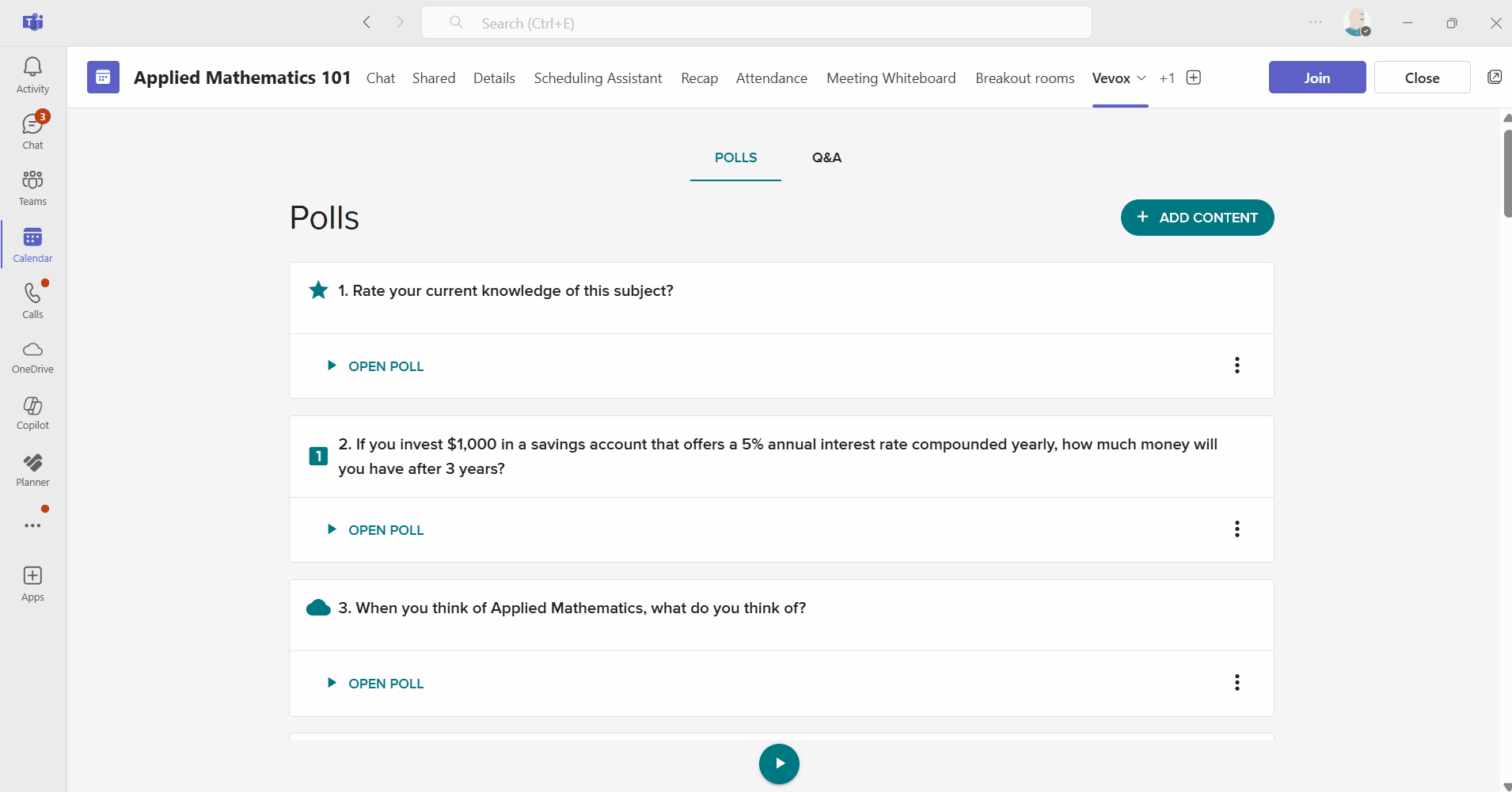 Open Vevox in Teams meeting.gif