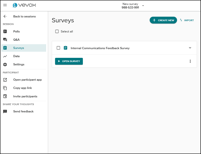 Delete a question in a survey.gif