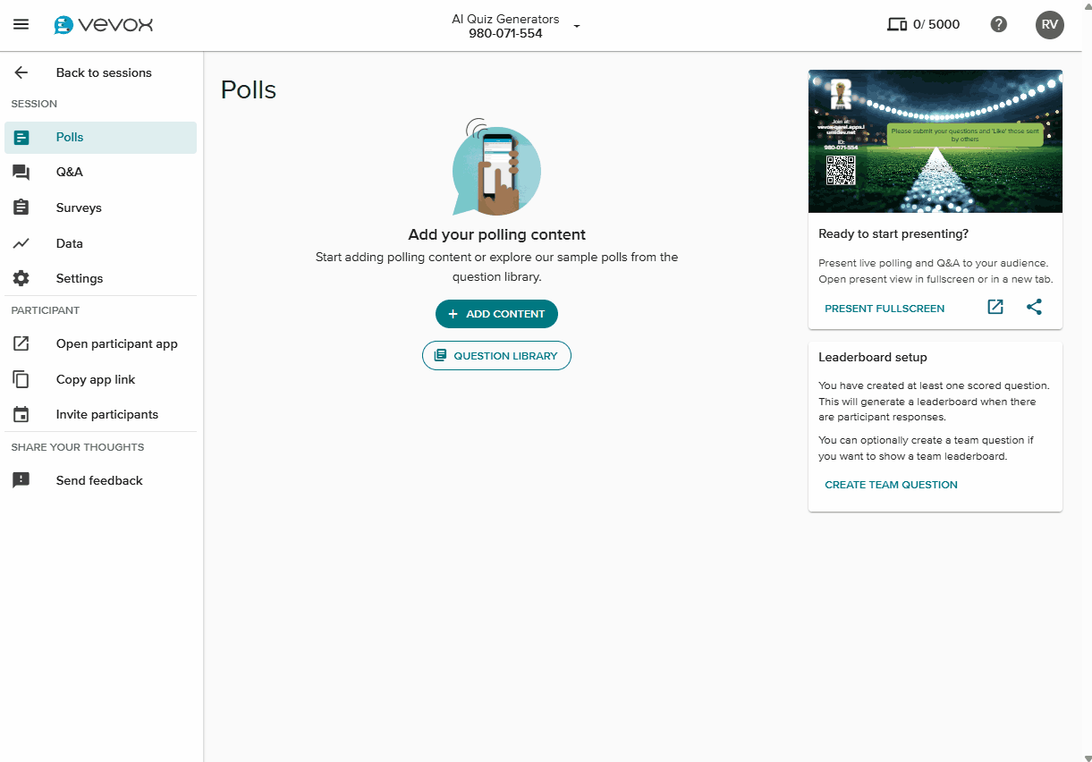 Add polls with AI subtopics.gif