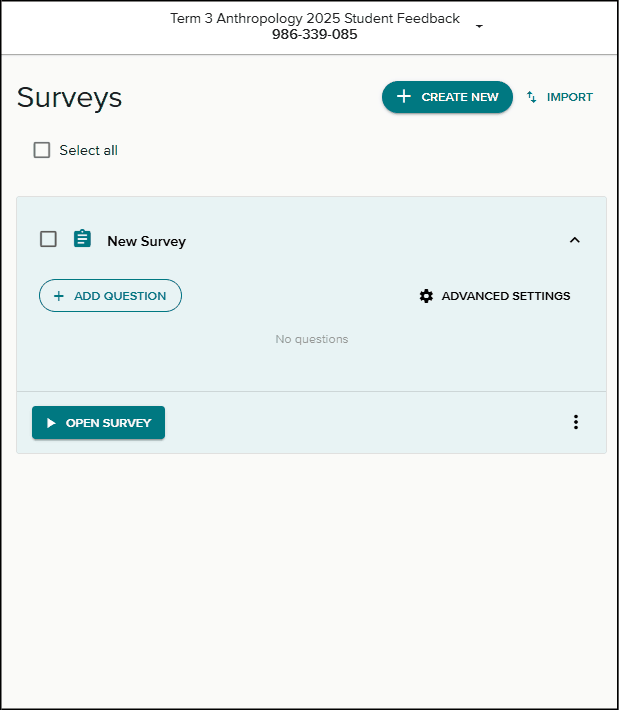 Name and description for survey.gif