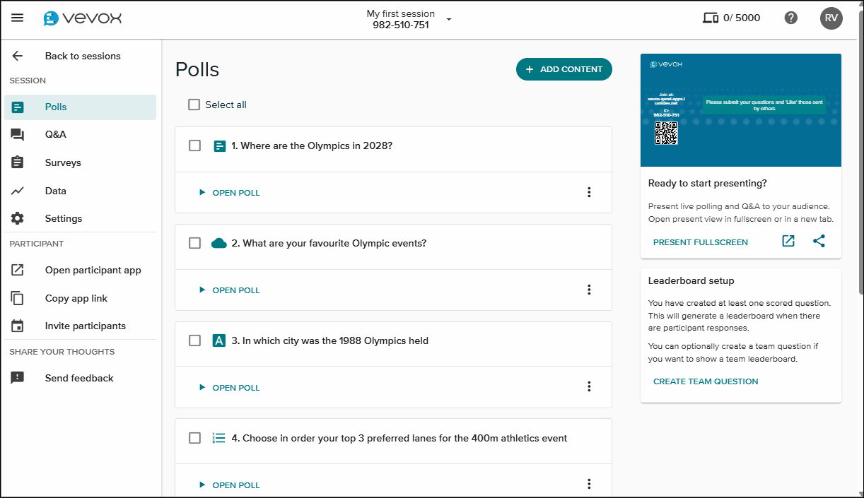 Turn on display real time results in session settings.gif