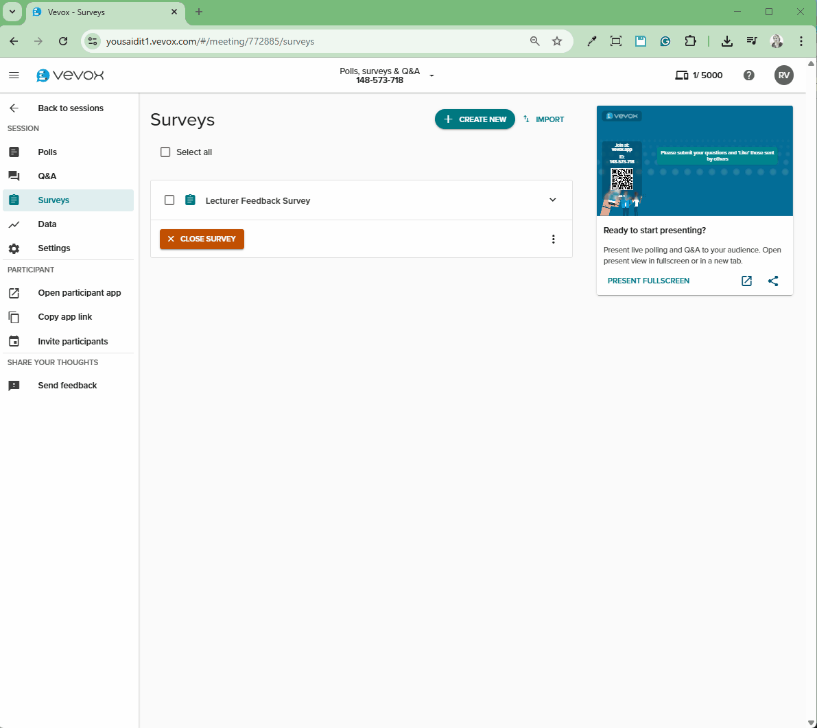 Open survey in participant app final v2.gif
