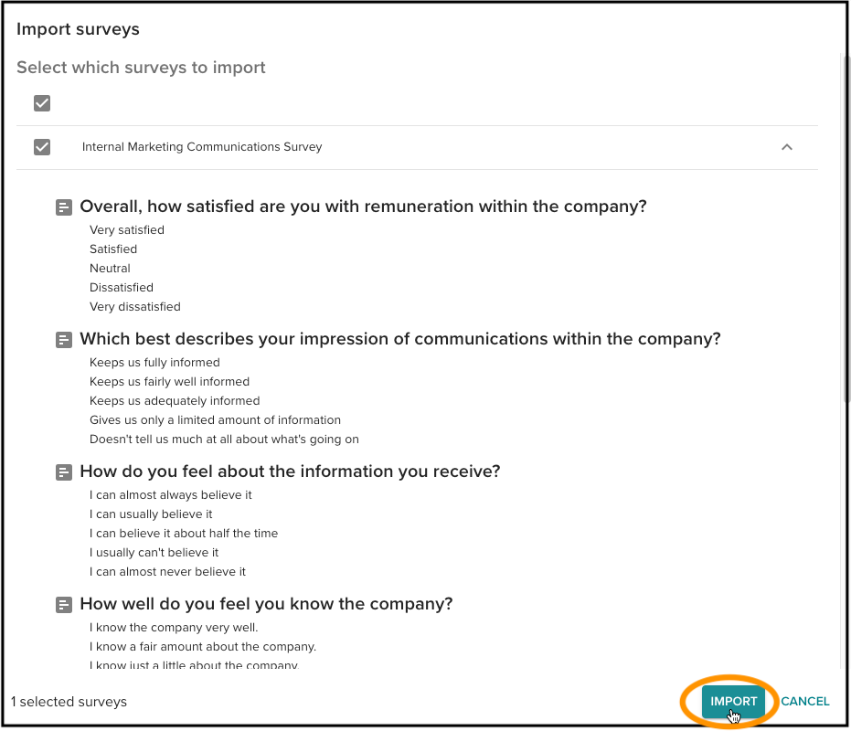 Publish surveys – Vevox helpsite