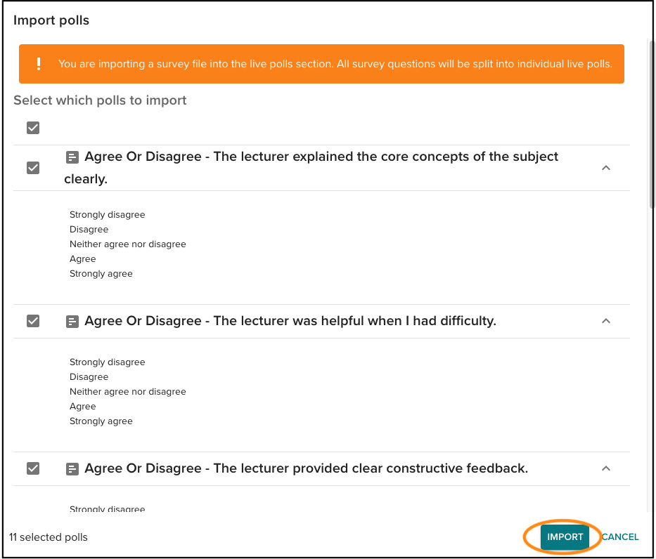 Publish surveys – Vevox helpsite