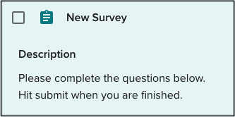 Publish surveys – Vevox helpsite