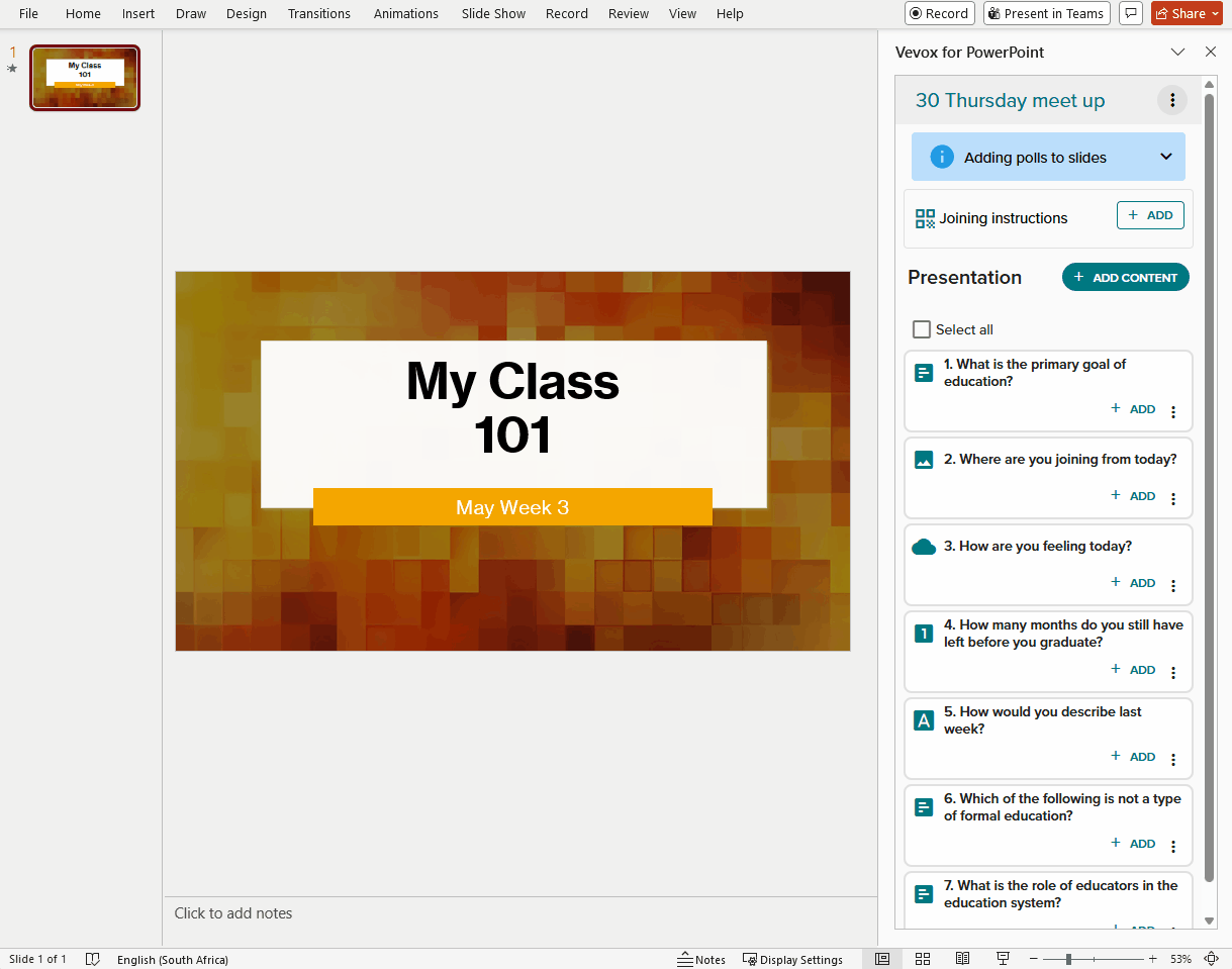 Add polls to slide deck.gif