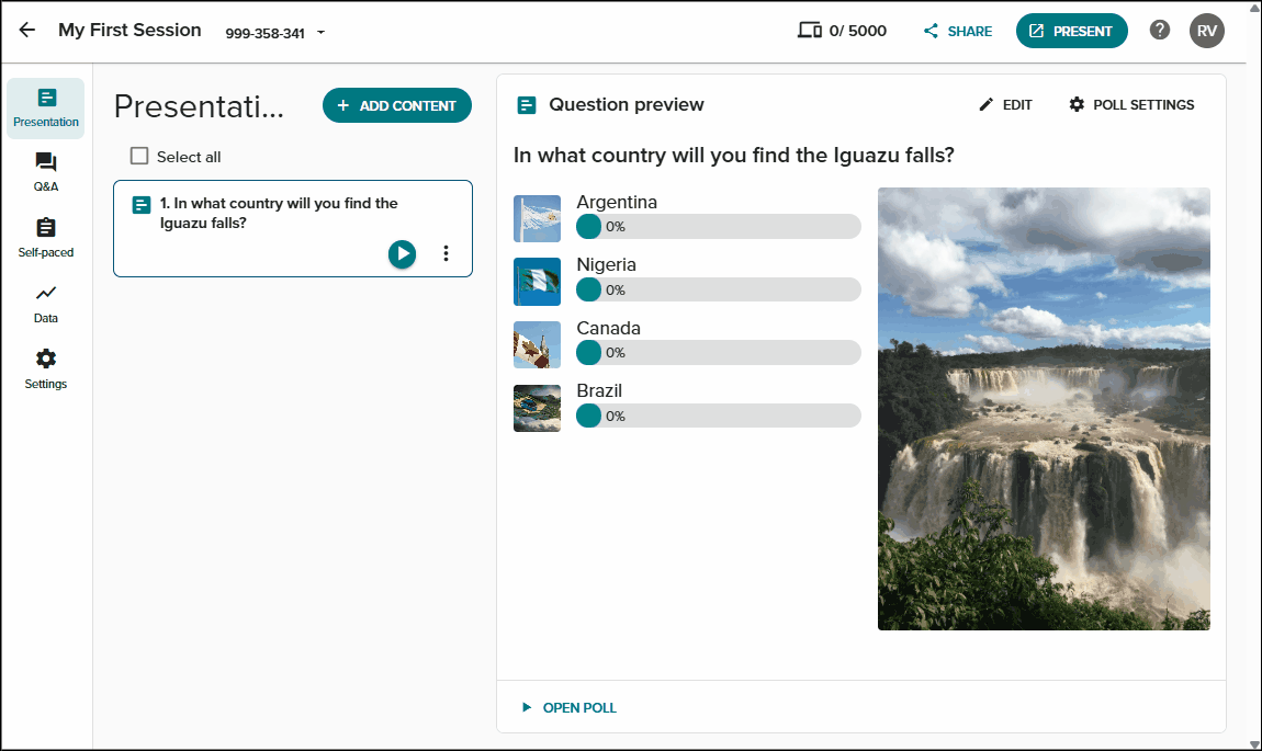 Enlarge images in image poll.gif