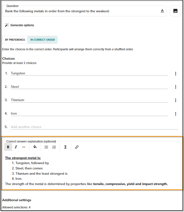 Correct answer explanation ranking poll.png