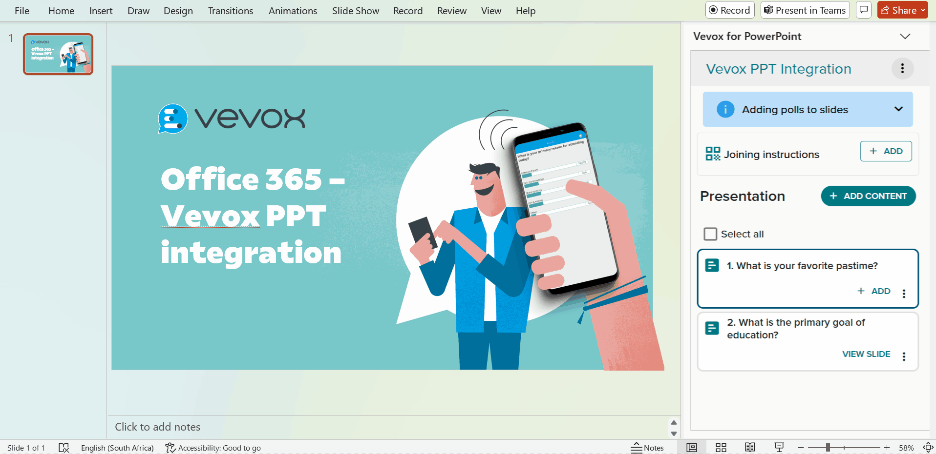 Joining instructions PPT with designer slides.gif
