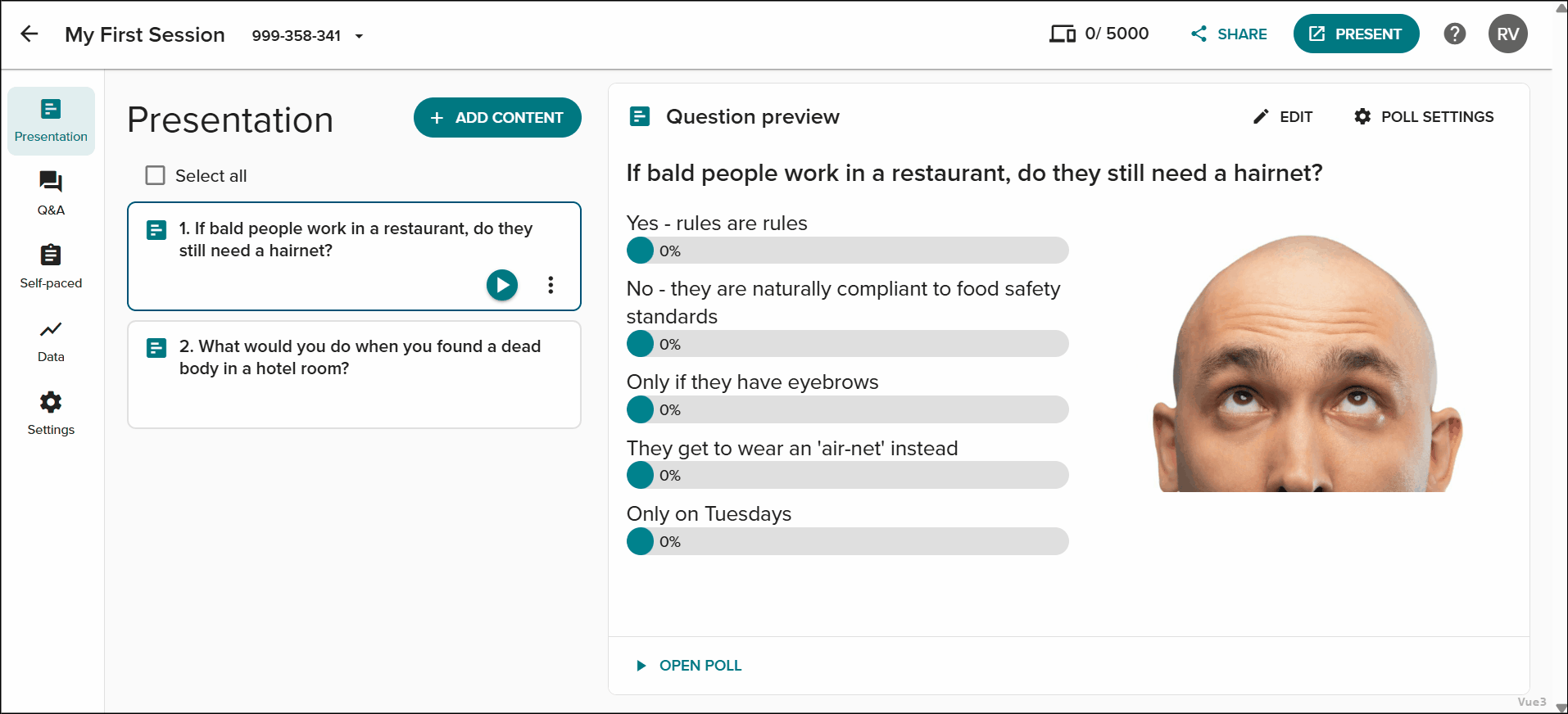 Reuse question from question library.gif