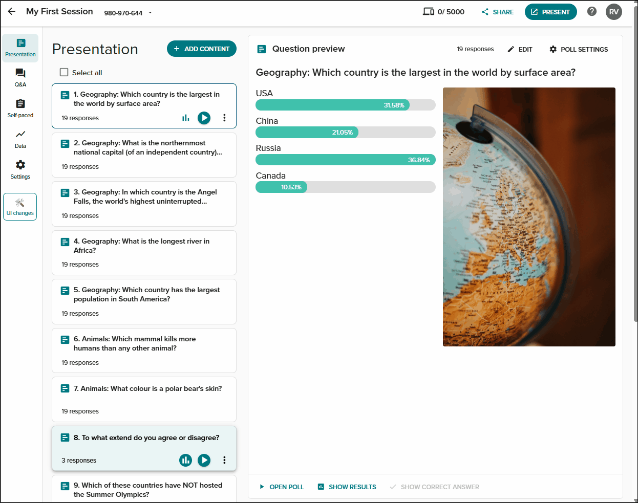 View result images in data tab.gif