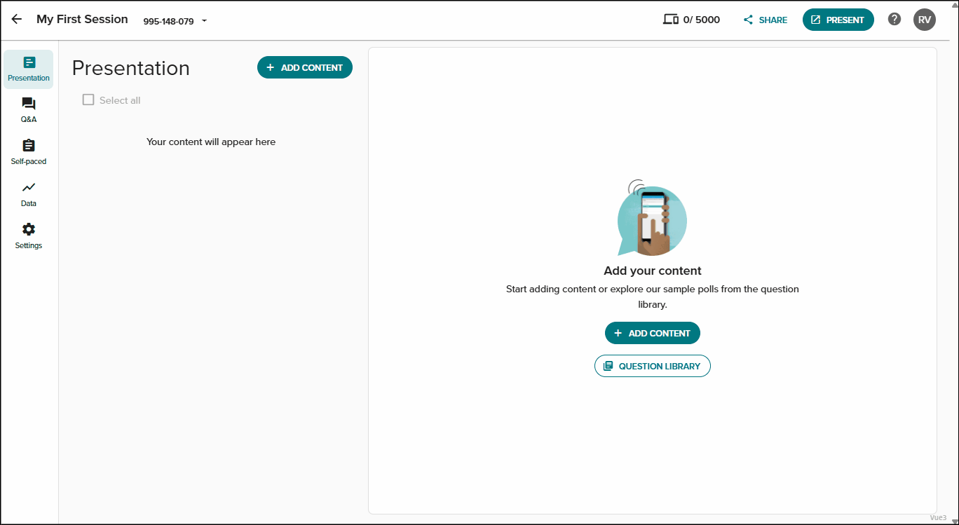 Use Vevox sample questions.gif