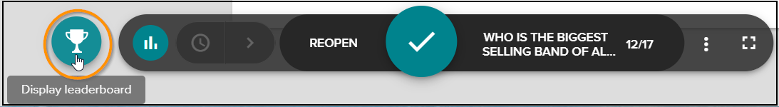 Show a leaderboard to participants – Vevox helpsite